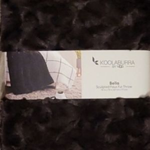 Price Drop! Koolaburra Sculpted Faux Fur Throw